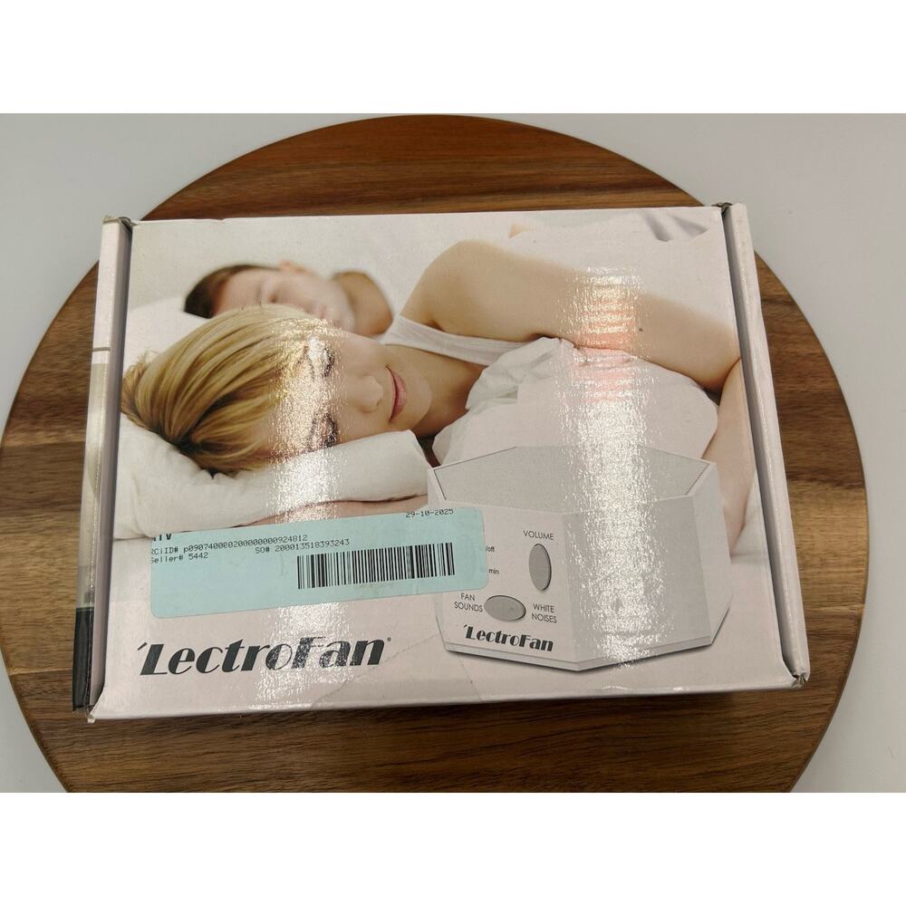 LectroFan Classic White Sleep Sound Machine ASM1007-KR White Noise Machine New